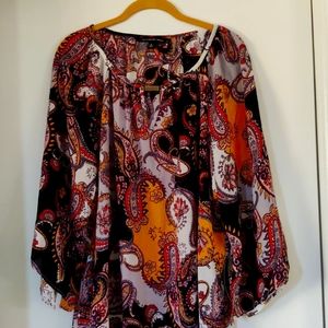 Nwt woman's  Zac& Rachel size 1 x sheer top